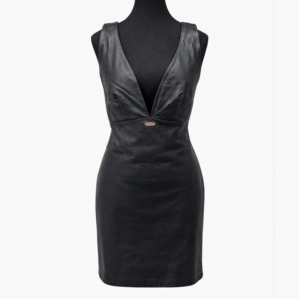 🖤 Harley-Davidson Leather, Sexy Dress, Bike, Moto, Size 10